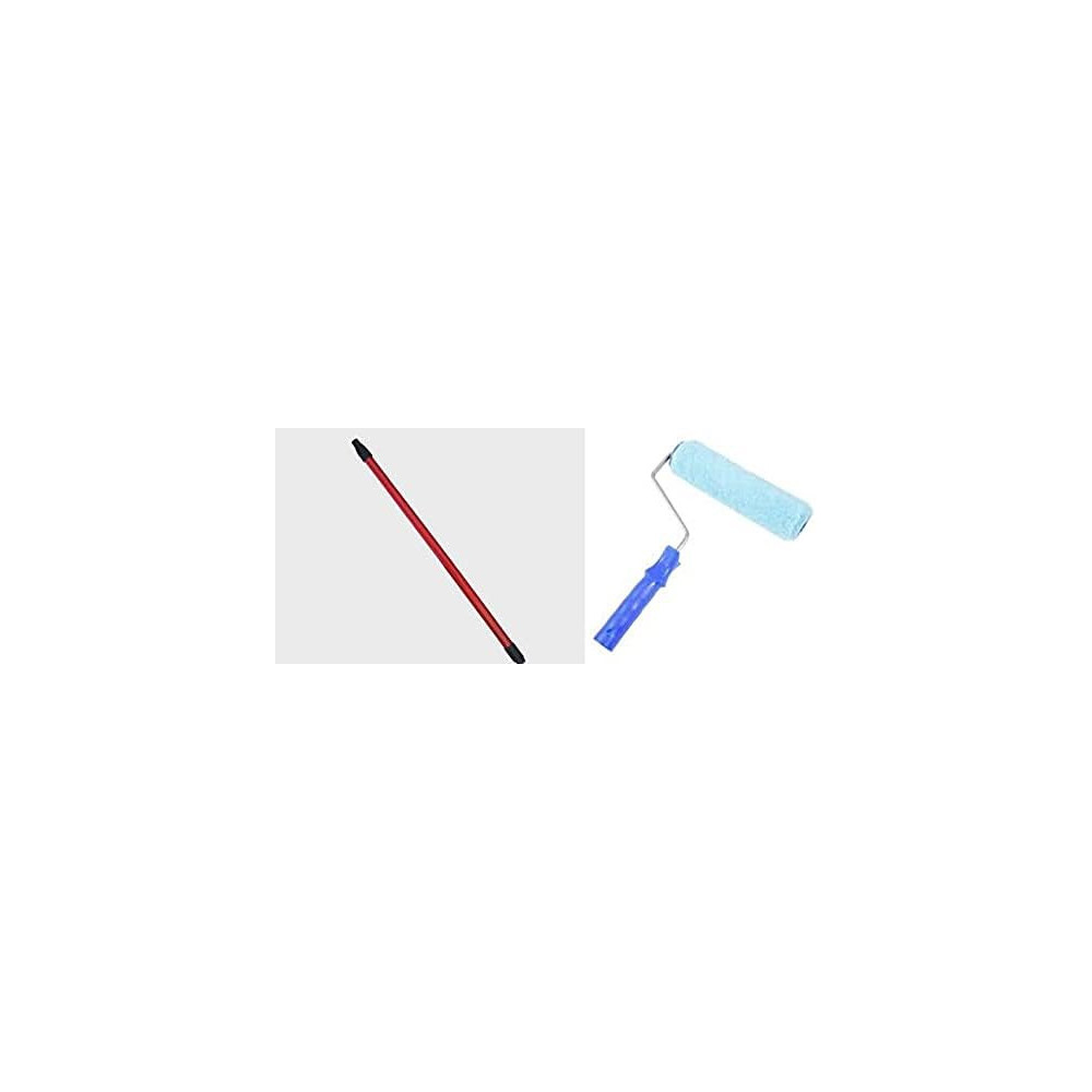 Abbasali Extension Pole 2M with 9 Inch Paint Roller, Ideal for Walls And Ceilings