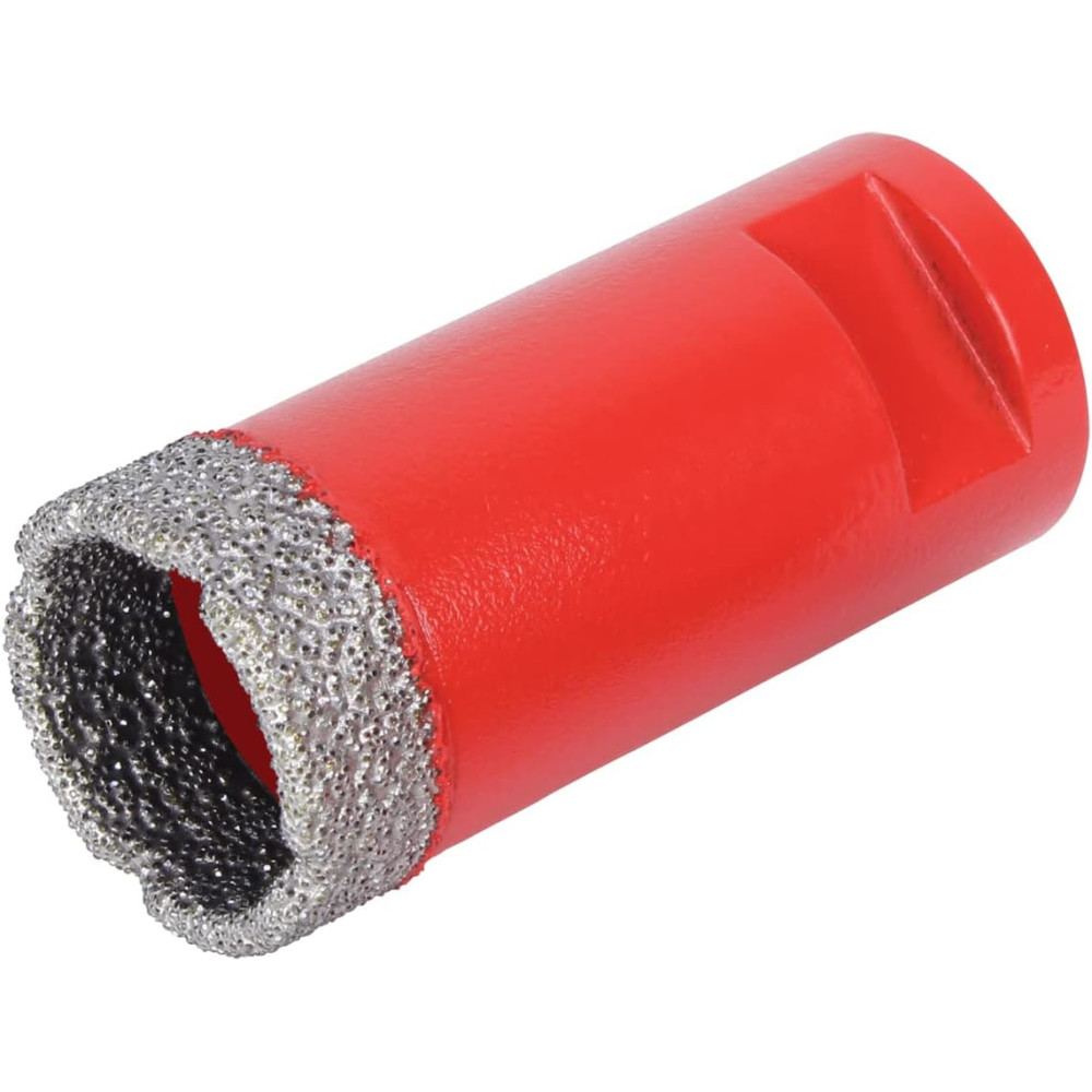 Rubi 4911 Drygres 28mm Diamond Drill Bit, Dry, Metallic Silver, 28mm Diameter
