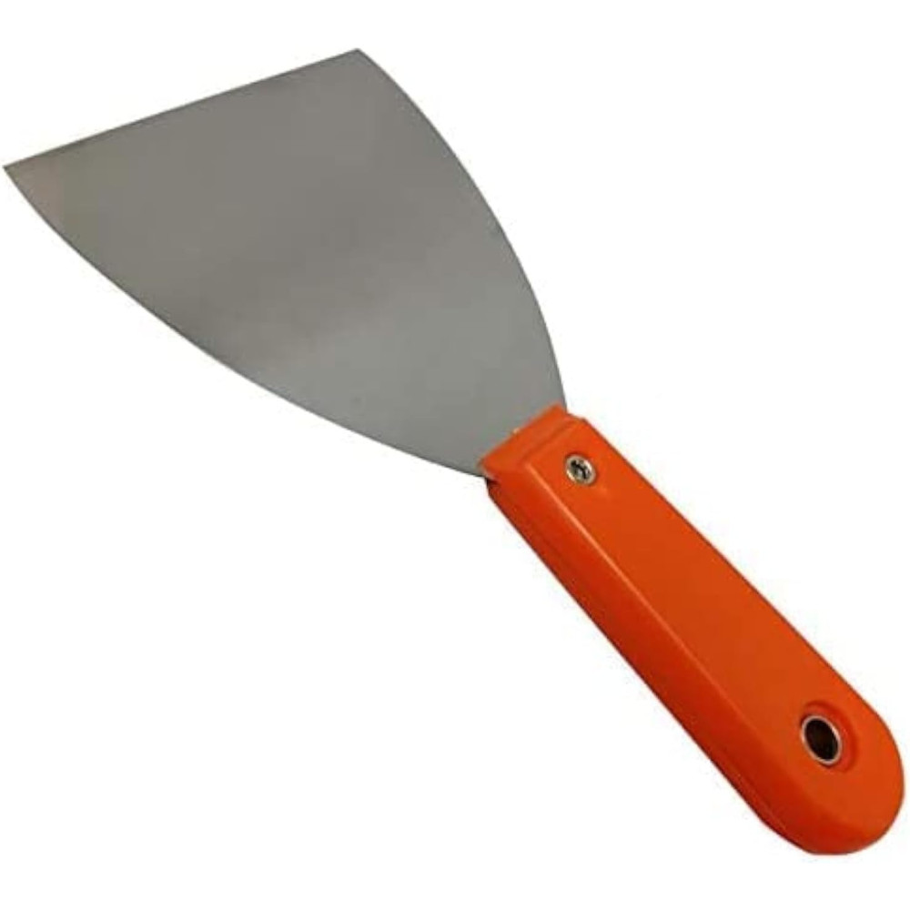 Abbasali Stainless Steel Joint Knife, Flexible 6 Inch Drywall Knife with Comfortable Handle for Paint Scraping And Filling