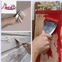 Abbasali Stainless Steel Joint Knife, Flexible 6 Inch Drywall Knife with Comfortable Handle for Paint Scraping And Filling