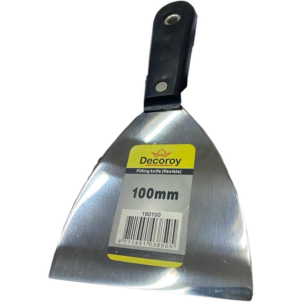 Generic Paint Scraper Multifunctional Stainless Steel Putty Knife 4 Inch, Versatile Tool for Scraping And Smoothing