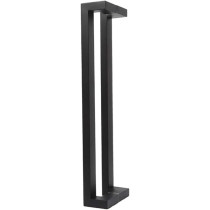 Abbasali Pull Handle for Glass and Wooden Sliding Doors, C Type, Square 30x25, 600mm, Gold, Easy Installation
