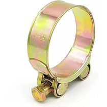 Abbasali T Bolt Hose Clip Zinc Plated, Pack of 10 Pieces, 44 47mm, Durable And Reliable Fasteners