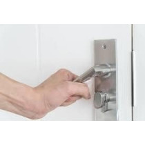 Abbasali Smart Hotel Door Lock, 2 Ways to Open for Secure Access