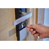 Abbasali Smart Hotel Door Lock, 2 Ways to Open for Secure Access