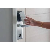 Abbasali Smart Hotel Door Lock, 2 Ways to Open for Secure Access