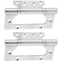 Abbasali Stainless Steel Silent Hydraulic Door Hinges, Cabinet Hinges with Screws, 4x3x3mm