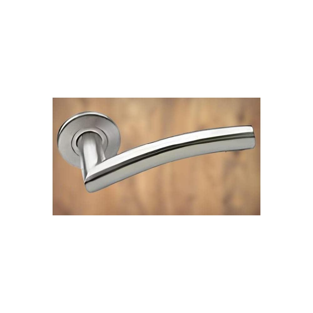 Abbasali Stylish and Modern Rozzet Door Handle Model SS 007, Elegant And Functional Design