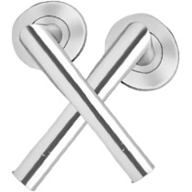 Abbasali Stylish and Modern Rozzet Door Handle Model SS 007, Elegant And Functional Design