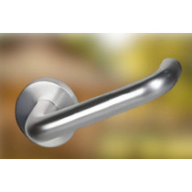 Abbasali Stylish and Modern Rozzet Door Handle Model SS 020, Sleek and Contemporary Look