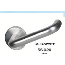 Abbasali Stylish and Modern Rozzet Door Handle Model SS 020, Sleek and Contemporary Look