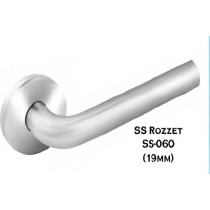 Abbasali Stylish and Modern Rozzet Door Handle Model SS 060, Timeless Design for Modern Spaces