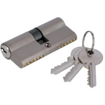 Abbasali Door Cylinder 70mm SN with 3 Keys and Screwdriver for Easy Installation