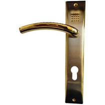 Generic Door Lock Complete Set with Handle and Lock, Comprehensive Door Security System