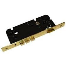 Abbasali Wooden Door Lock Body and Cylinder Martech Lock Body 45x85, Black, Secure Locking Mechanism