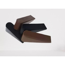 Abbasali Universal Door Stoppers Made of Premium Rubber, Red, Durable and Reliable for All Doors