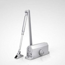 Generic Door Closer, Silver, 50KG, Smooth and Controlled Door Closing