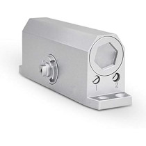 Generic Door Closer, Silver, 50KG, Smooth and Controlled Door Closing