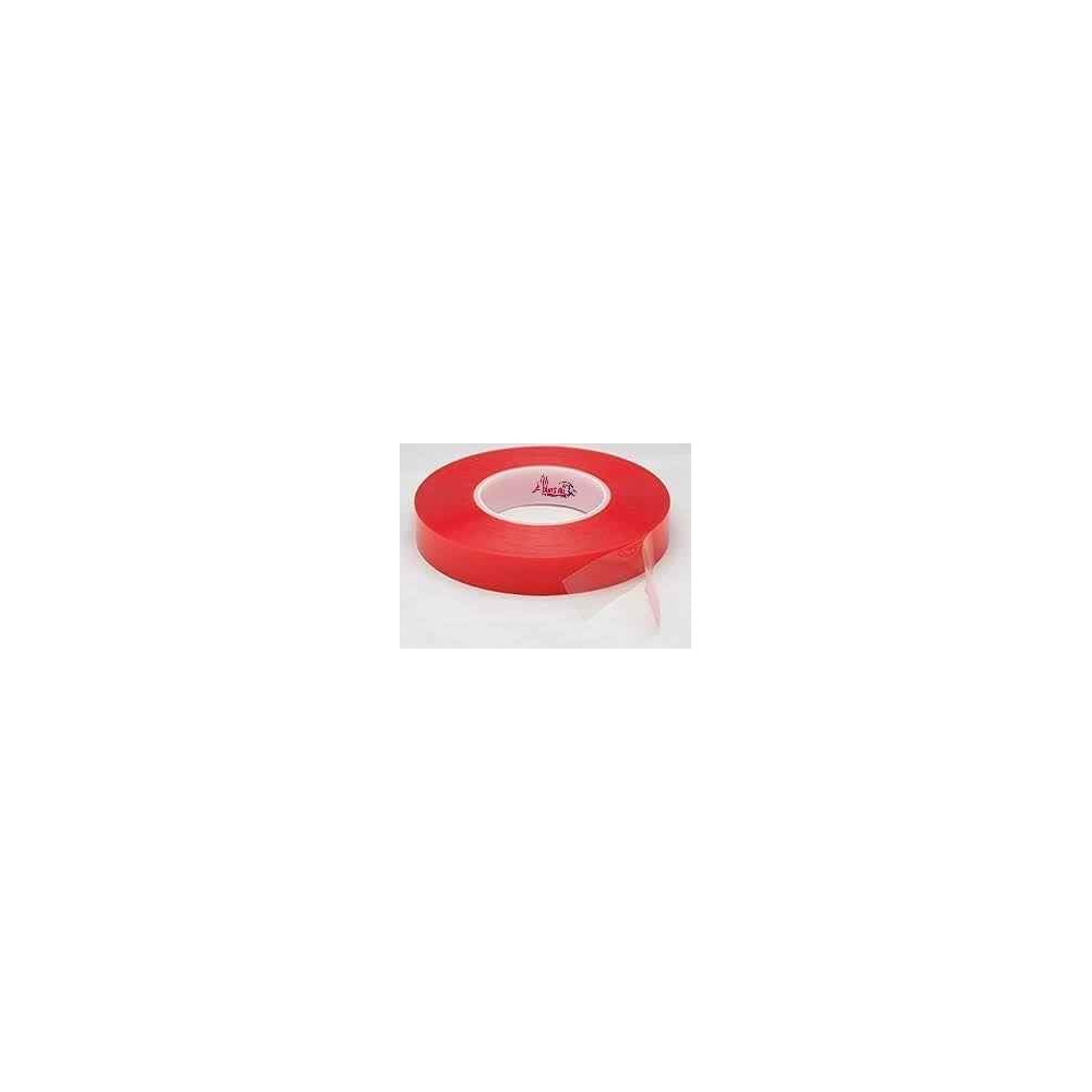 Abbasali Double Sided Heavy Duty Tape, Acrylic Clear Strong Adhesive, Waterproof, Removable, 15mm x 5m for Carpet Fixing and DIY Crafts