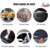 Abbasali Double Sided Heavy Duty Tape, Acrylic Clear Strong Adhesive, Waterproof, Removable, 15mm x 5m for Carpet Fixing and DIY Crafts