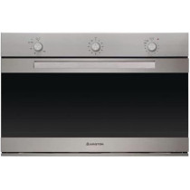 Ariston Built In 90cm Full Gas Oven, Mechanical Controls, Conventional Functions, Glass Ventilated Door With Interior Light, Integrated Cleaning System, Inox GGSM53IXA30