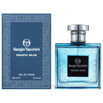 Sergio Tacchini Pacific Blue For Men Eau De Toilette, 100Ml