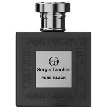 Sergio Tacchini Pure Black For Men Eau De Toilette, 100Ml