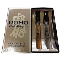 Salvatore Ferragamo For Men Mini Set Edt 2 x 5Ml (Uomo + Urban Feel)