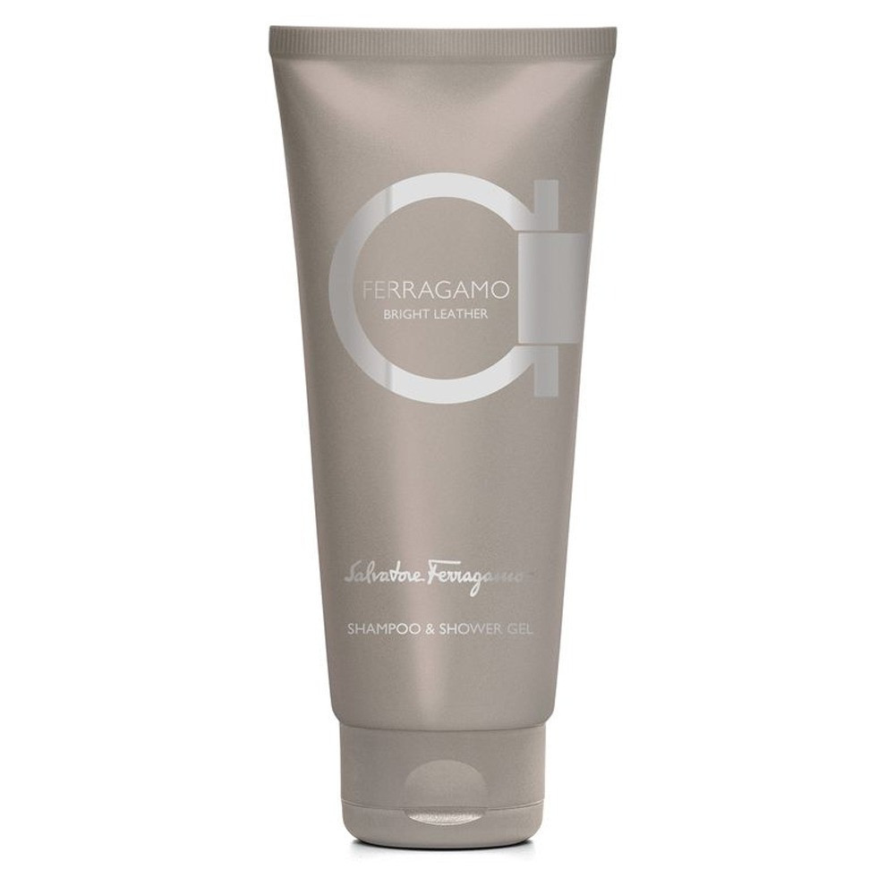 Salvatore Ferragamo Ferragamo Bright Leather For Men, 200Ml Shampoo And Shower Gel