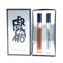 Salvatore Ferragamo For Men Mini Set Edt 2 x 5Ml (Uomo Plus Casual Life)