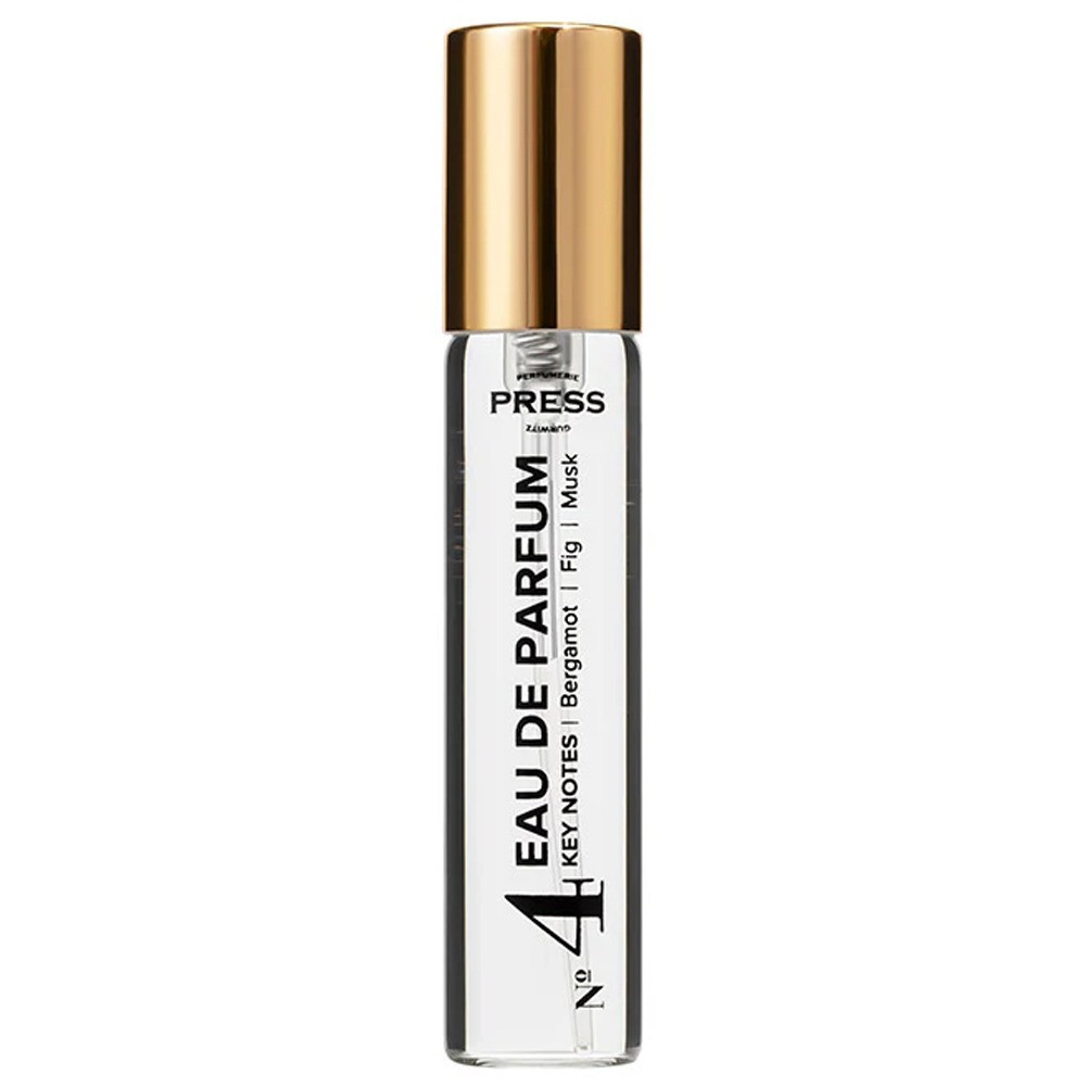 Press Gurwitz Perfumerie No.4 For Unisex Eau De Parfum Miniature, 10 Ml