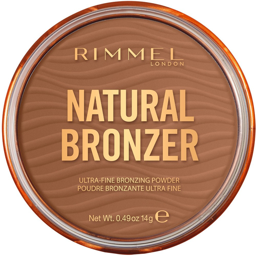 Rimmel London Natural Bronzer 003 Sunset For Women Bronzing Powder, 14 G