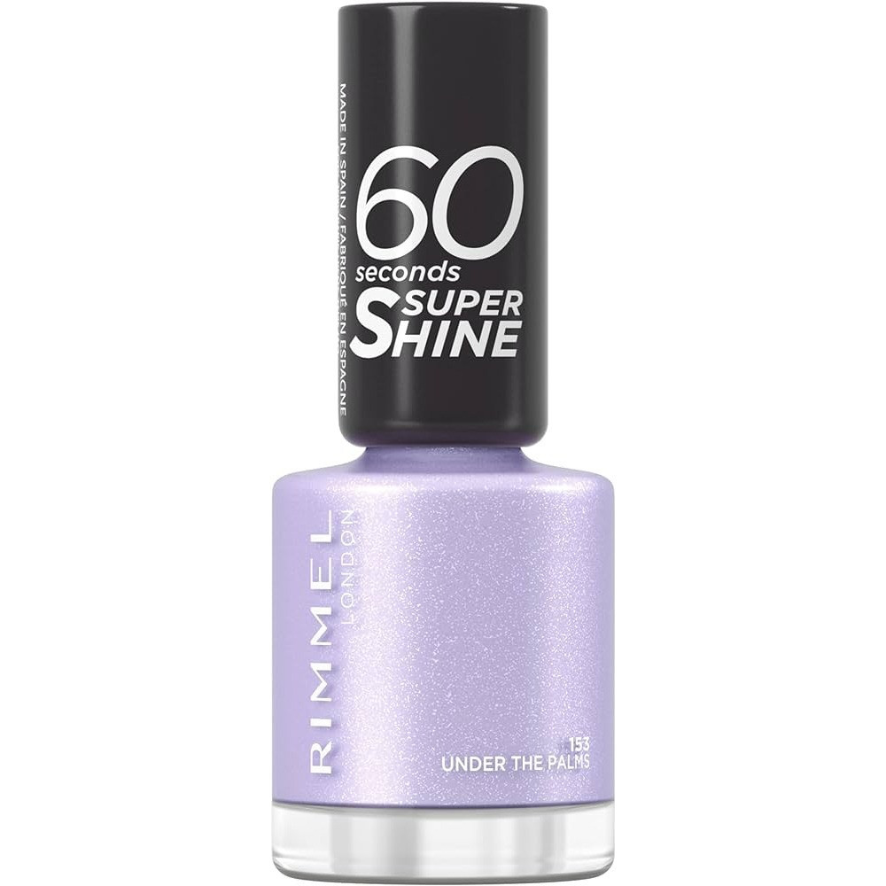 Rimmel London 60 Seconds Super Shine 153 Under The Palms Nail Polish, 8 Ml
