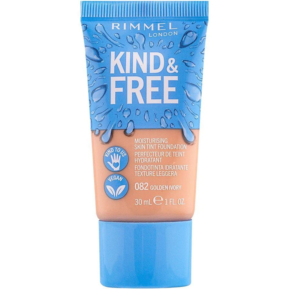 Rimmel London Kind And Free 082 Golden Ivory Foundation, 30 Ml
