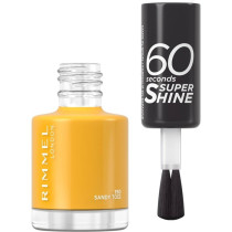Rimmel London 60 Seconds Super Shine 150 Sandy Toes Nail Polish, 8 Ml