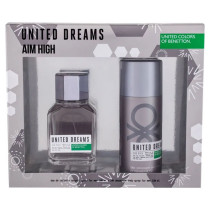Benetton United Dreams Aim High (M) Set Edt 100Ml Plus 24H Deodorant 150Ml