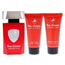 Tonino Lamborghini Sportivo (M) Set Edt 125Ml Plus Sg 100Ml Plus Asb 100Ml