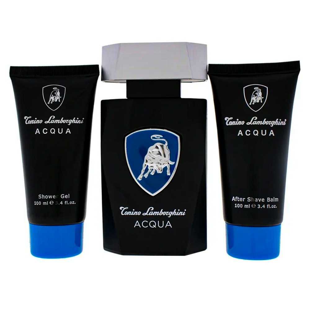 Tonino Lamborghini Acqua (M) Set Edt 125Ml Plus Sg 100Ml Plus Asb 100Ml