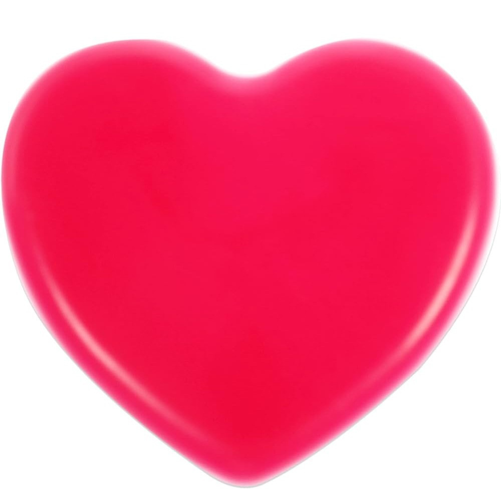 Sun Smile Silicon Heart Love Makeup (Red) Puff