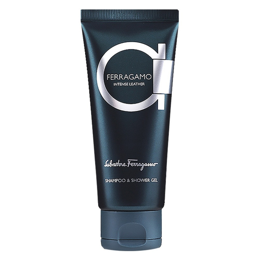 Salvatore Ferragamo Intense Leather For Men 100Ml Shampoo And Shower Gel