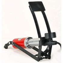 Abbasali Portable High Pressure Tire Foot Pump with Gauge for Cars, Bikes And Balls