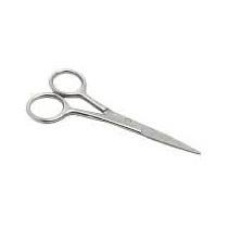 Abbasali Mustache Scissors, Precise Grooming Tool for Styling and Trimming Facial Hair
