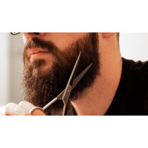 Abbasali Mustache Scissors, Precise Grooming Tool for Styling and Trimming Facial Hair