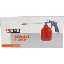 BMB Red Oil Cleaning Gun, High Pressure Tool for Efficient Cleaning of Automotive and Industrial Parts