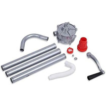 Abbasali Hand Crank Oil Barrel Pump, Lightweight Aluminum Tool for Diesel, Petrol, and Fuel Transfer