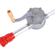 Abbasali Hand Crank Oil Barrel Pump, Lightweight Aluminum Tool for Diesel, Petrol, and Fuel Transfer