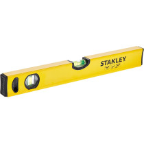 Stanley 4715898200468 Spirit Level, 40 cm Durable with 2 Vials for Accurate Measurements
