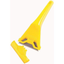 Stanley 170mm Window Scraper 0-28-590, Durable and Versatile, Yellow