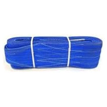 Abbasali 2 Ply Polyester Webbing Sling, Blue, 200mm Wide, 8 Ton Capacity, 6 Meter
