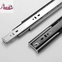 Abbasali 16 Inch Soft Closing Drawer Slide Rail, Steel Ball Bearing Runner